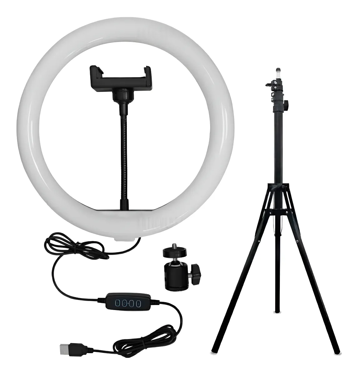 Aro de luz LED de 55 cm (sin trípode)