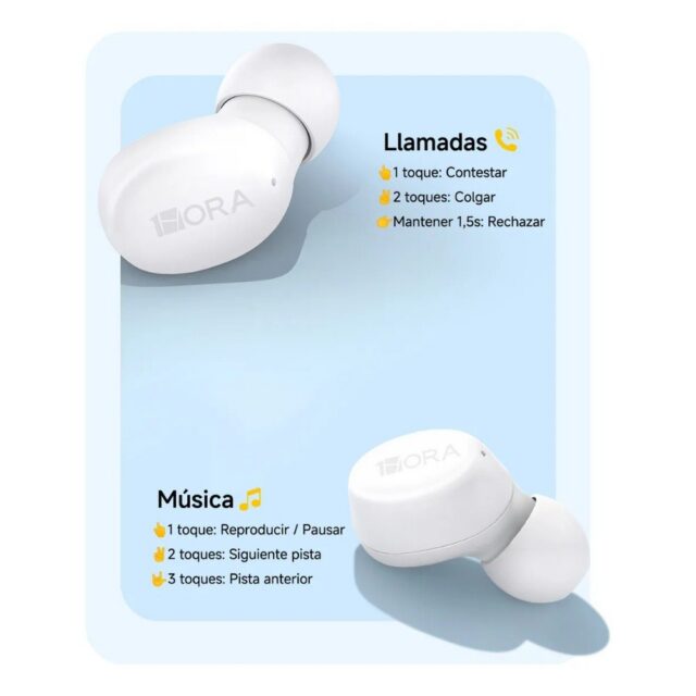 Audífonos Bluetooth 1Hora AUT216