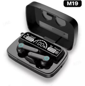Audífonos Bluetooth M19 con pantalla LED y linterna - Image 3