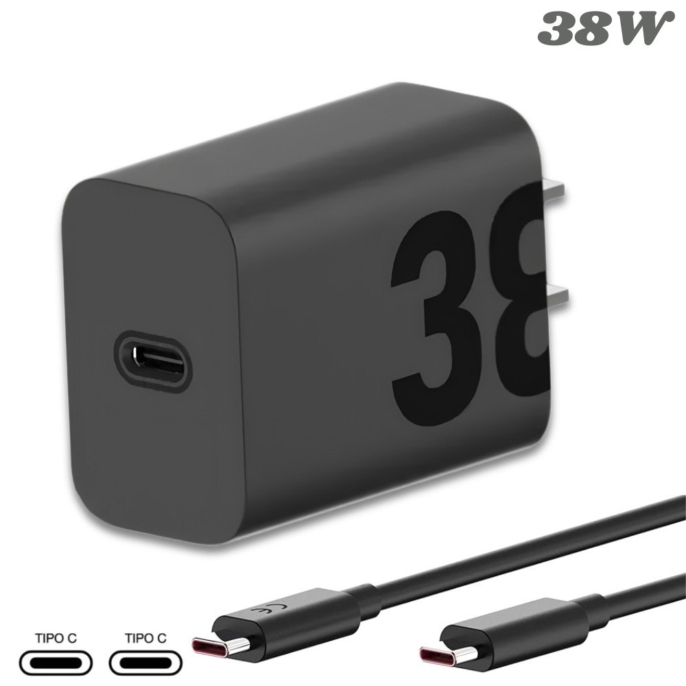 Cargador de pared USB-C 38 W de carga rápida