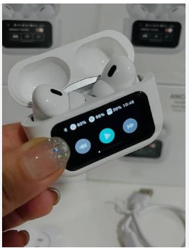 Audífonos Bluetooth con estuche de pantalla táctil - Image 3