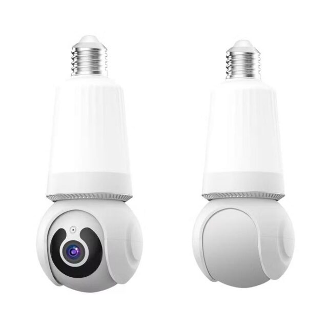 Cámara bombillo V380 con giro de 360°