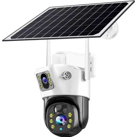 Cámara de seguridad solar Wi-Fi de 2 lentes - Image 3